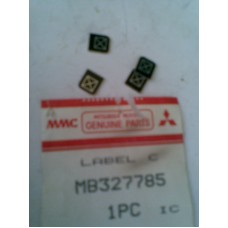 MB327785 MITSUBISHI  L300 LABEL